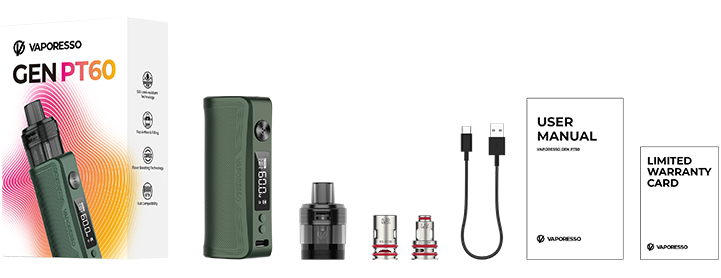 Vaporesso GEN PT80 S Kit with X Tank Pod 4.5ml
