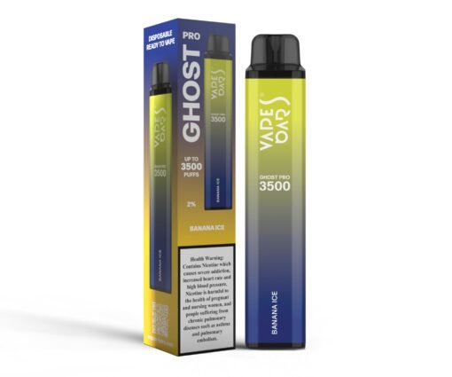 Vape Bar Ghost Pro 3500 Puffs Disposable Vape BANANA ICE