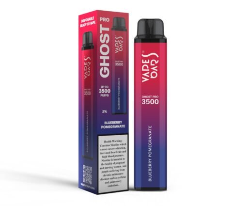 Vape Bar Ghost Pro 3500 Puffs Disposable Vape BLUEBERRY POMEGRANATE