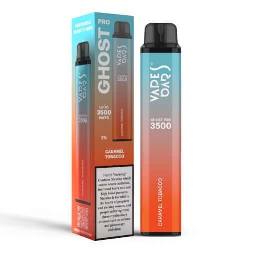 Vape Bar Ghost Pro 3500 Puffs Disposable Vape CARAMEL TOBACCO