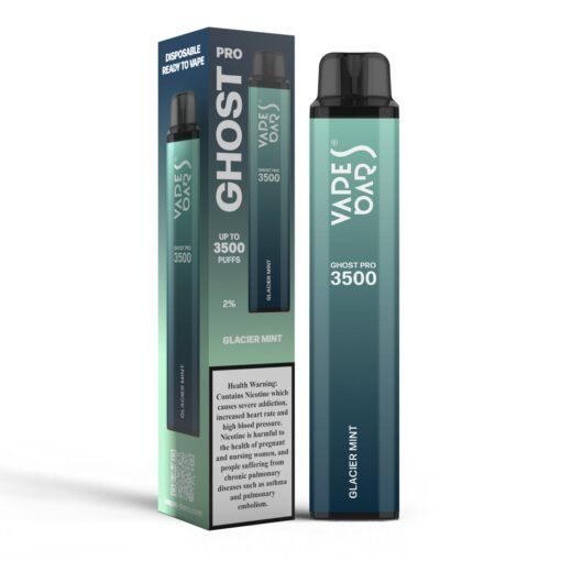 Vape Bar Ghost Pro 3500 Puffs Disposable Vape GLACIER MINT