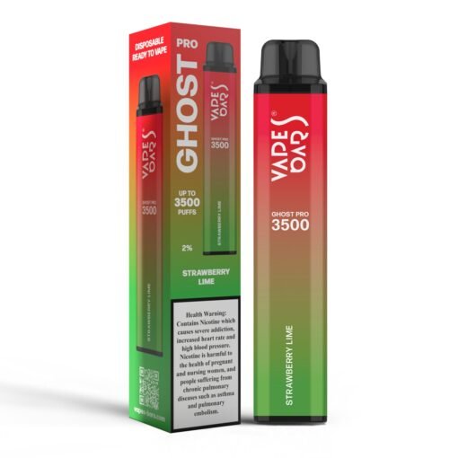 Vape Bar Ghost Pro 3500 Puffs Disposable Vape STRAWBERRY LIME