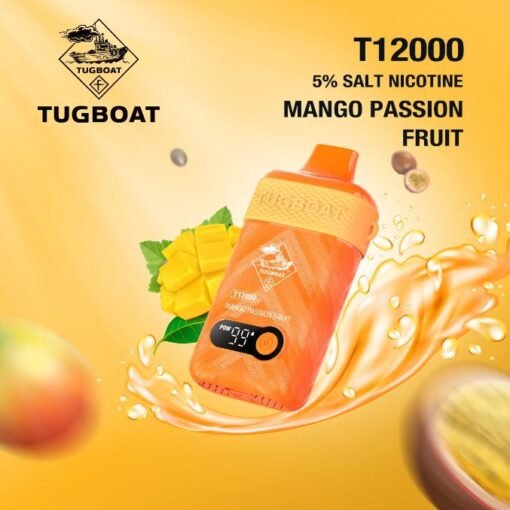 Tugboat-T12000- Disposable-Vape- -(12,000 Puffs)-IN -DUBAI-ORIGINAL