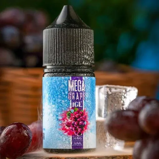 Mega Grape Ice 30ml SaltNic by Grand E Liquid