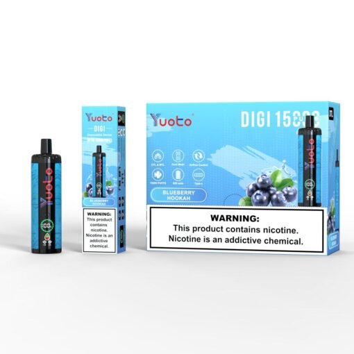 Yuoto DIGI 15000 Puffs Blueberry Hookah Disposable Vape In Dubai