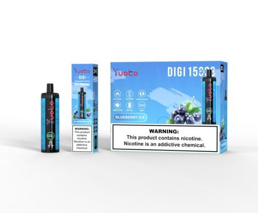 Yuoto DIGI 15000 Puffs Blueberry ice Disposable Vape In Dubai