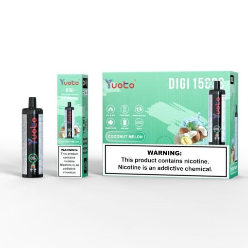 Yuoto DIGI 15000 Puffs Coconut Melon Disposable Vape In Dubai