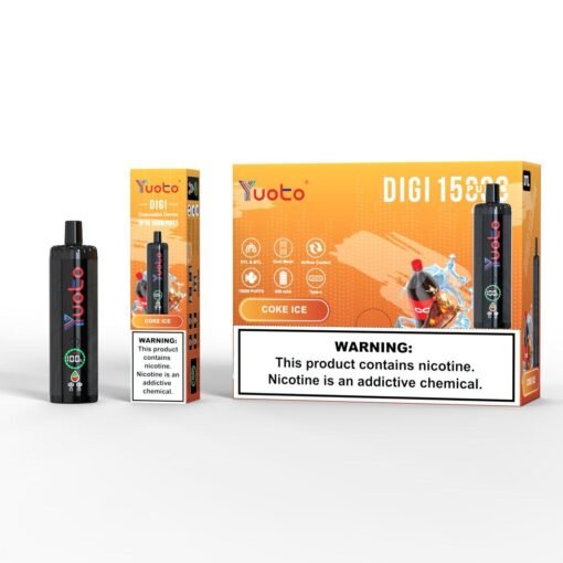 Yuoto DIGI 15000 Puffs Coke Ice Disposable Vape In Dubai