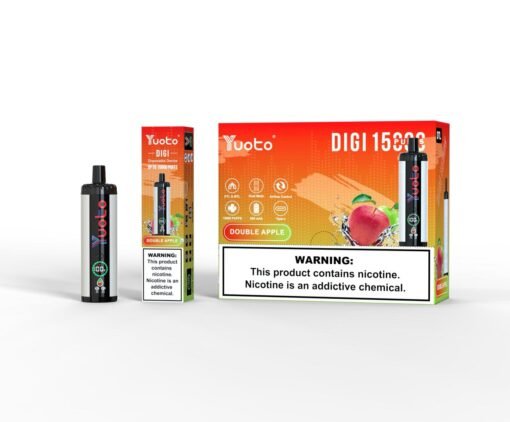 Yuoto DIGI 15000 Puffs Double Apple Disposable Vape In Dubai