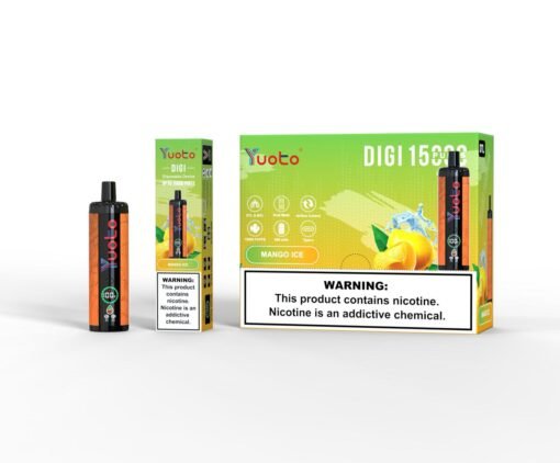 Yuoto DIGI 15000 Puffs Mango Ice Disposable Vape In Dubai