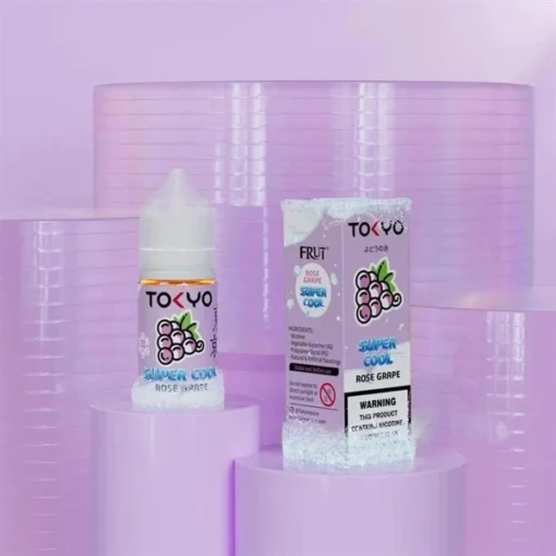 Tokyo Super Cool Rose Grape Saltnic 30ml