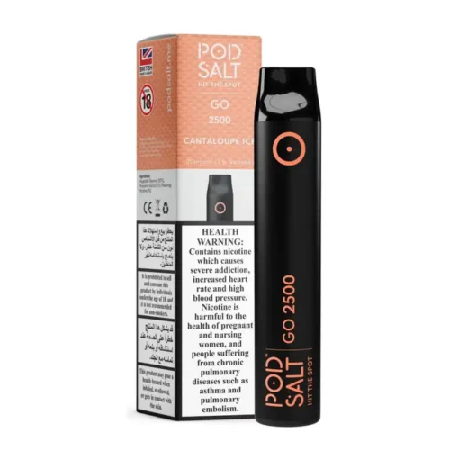 POD SALT GO CANTALOUPE ICE-20MG/ML-2500 PUFFS