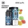 KK Energy 8000 Puffs Alien Box Disposable Vape Watermelon Bubblegum